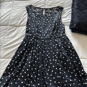 Black Polka Dot Dress